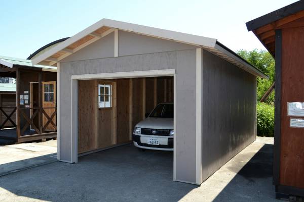 ガレージ3663Lite14畳23m2、約7坪車庫、バイクもDIY組立キット