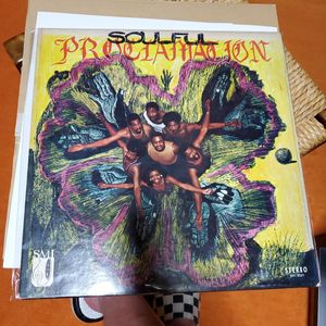60位 MESSENGERS INCORPORATED SOULFUL PROCLAMATION LPレコード