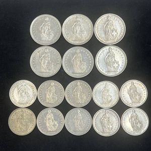 2フラン硬貨の値段と価格推移は？｜11件の売買データから2フラン硬貨の