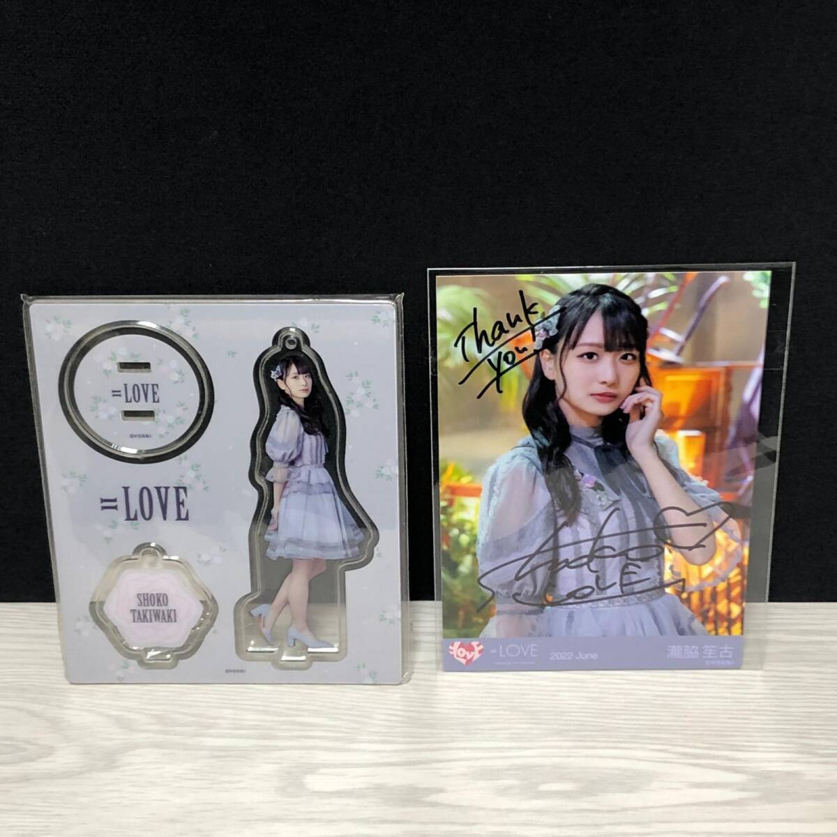 LOVE 山本杏奈 チェキ サイン 直筆 LOVE 山本杏奈 チェキ サイン 直筆