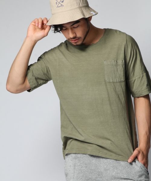 完売 ベイフロー BAYFLOW ビッグシルエットポケットTシャツ新品