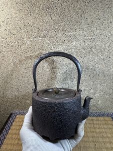 龍文堂 縦銘 鉄瓶 花押 オンラインストア通販 時代物 鉄瓶 龍文堂造 縦