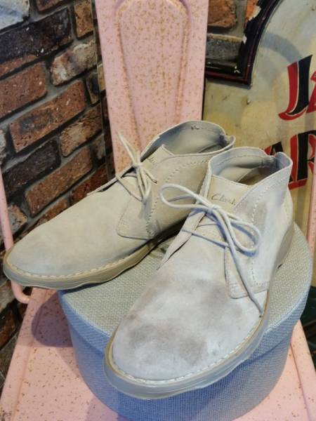 Clarks activeair クラークス スエードデザートブーツ 8