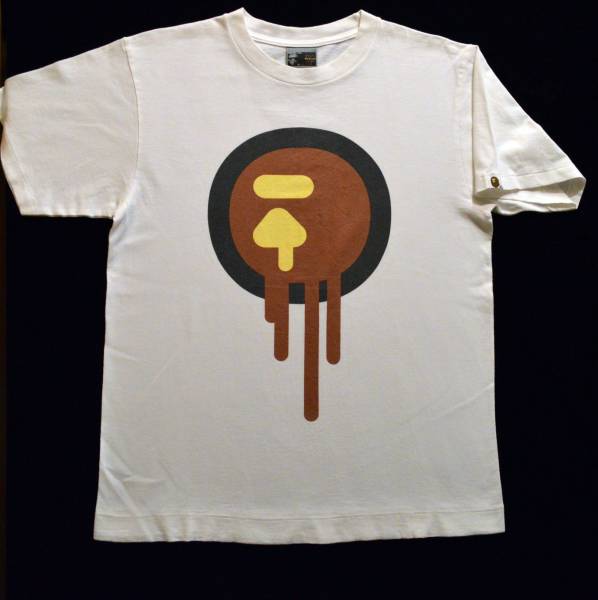 Ape Mad Tee A BATHING Relaxed Fit Black Logo Bathing Graphic APE