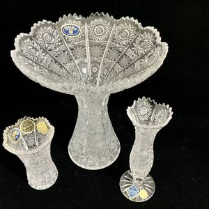 チェコ ボヘミア ガラス 花瓶の値段と価格推移は？｜21件の売買データ