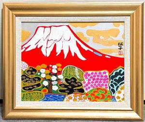赤富士 絵画の値段と価格推移は？｜23件の売買データから赤富士 絵画の