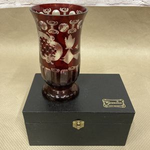 チェコ ボヘミア ガラス 花瓶の値段と価格推移は？｜21件の売買データ