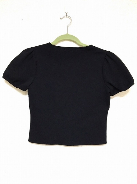 ルネ カーディガン 36 レディース 美品 黒 ジップアップ Rene Rene
