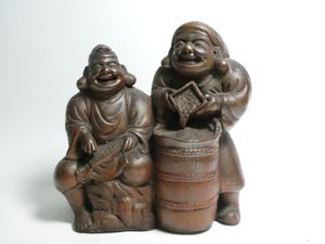 恵比寿大黒 陶器の値段と価格推移は？｜2件の売買データから恵比寿大黒