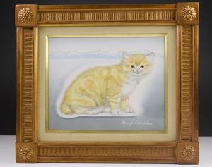 猫 藤田嗣治の値段と価格推移は？｜18件の売買データから猫 藤田嗣治の