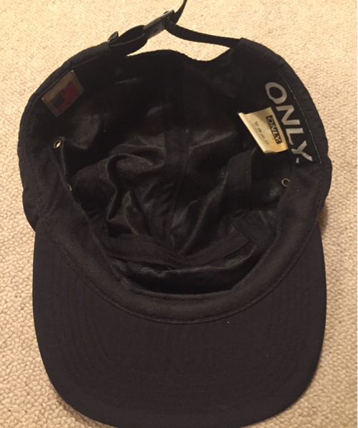 OnlyNY 黒ジェットキャップ USA製 シティーボーイ ONLY NY オンリーニューヨーク ジェットキャップ CAP 黒