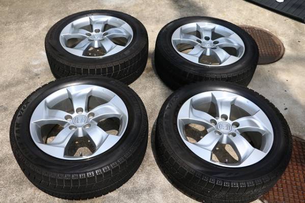 ヴェゼル 純正 ホイール スタッドレス 4本 美品 おまけ付 【公式通販】
