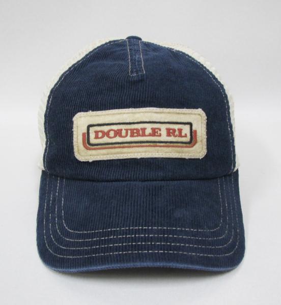 RRL メッシュキャップ 帽子 ネイビー 紺 ラルフローレン 8AS34 ダブル