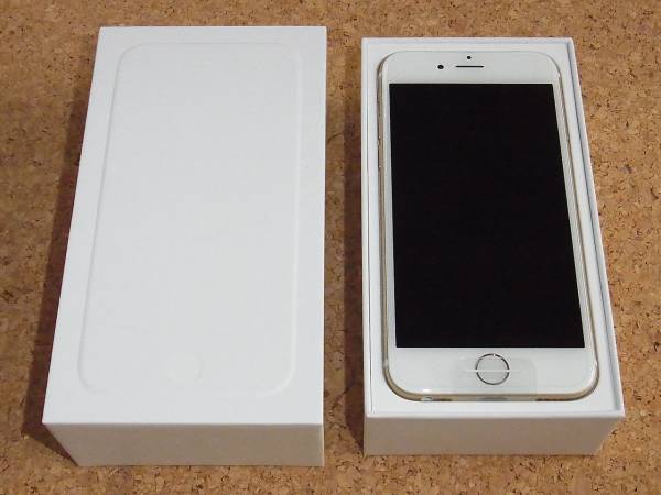 新品 au iPhone6 16GB ゴールド 金_1