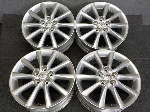 エスティマ トヨタ 純正 中古 17インチ 4本セット 7J +50 PCD114.3 C-HR