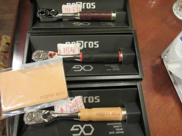 KTC ネプロス 9.5sq.革柄ラチェ1円～選べる1本短期２日間終了！