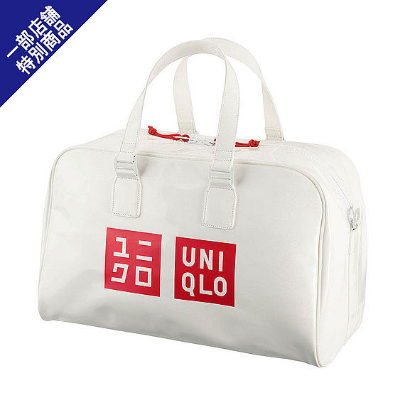 ユニクロ☆錦織圭☆テニスエナメルバッグ＋E【完売品】白