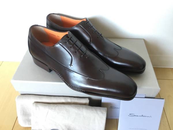 ☆新品15万【サントーニsantoniレースアップ靴6】ベルルッティ