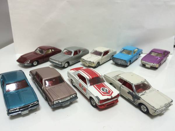 中古トミカ☆23台セット ハコスカZシビック117クーペ等日本製☆ TOMY