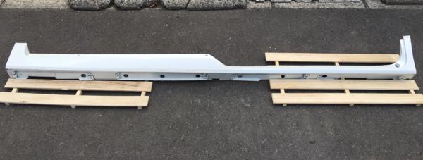 80 ノア ヴォクシー エスクァイア 純正サイドステップ 左 パール