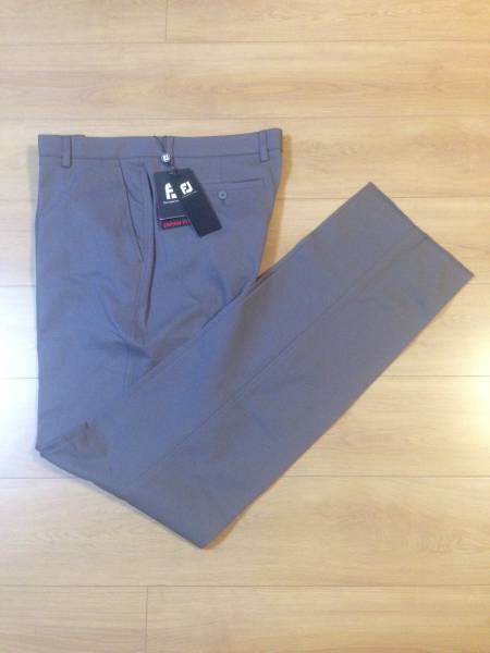 FJ☆フットジョイ！タグ付き新品♪ストレッチパンツ96チャコール