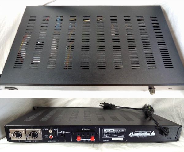 TASCAM - タスカム PA-20 | デュアルパワーアンプ PA-20MK2 デュアル 