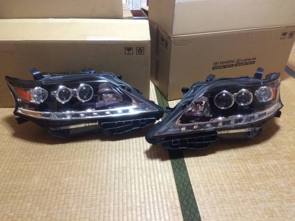 レクサス純正 RX 後期 左右ヘッドライトユニットセット GYL 15
