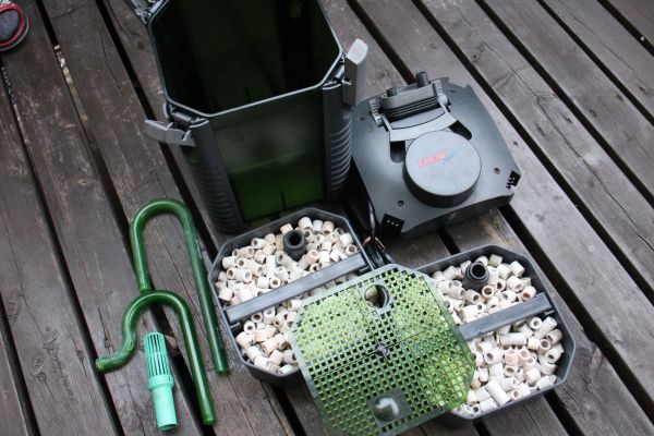 EHIEME　2226　外部フィルター②　中古濾材・パイプ付き