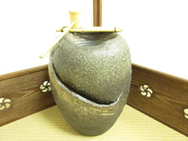 信楽焼き ＞ - 壱彦シリーズ つくばい 彦-泉 Yahoo!オークション