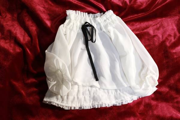 SD13少年◆フリルブラウス　オフホワイト◆ディーラー様製