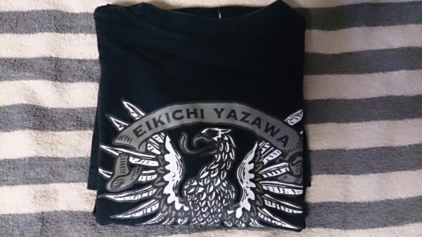 矢沢永吉Tシャツ黒(L)中古美品