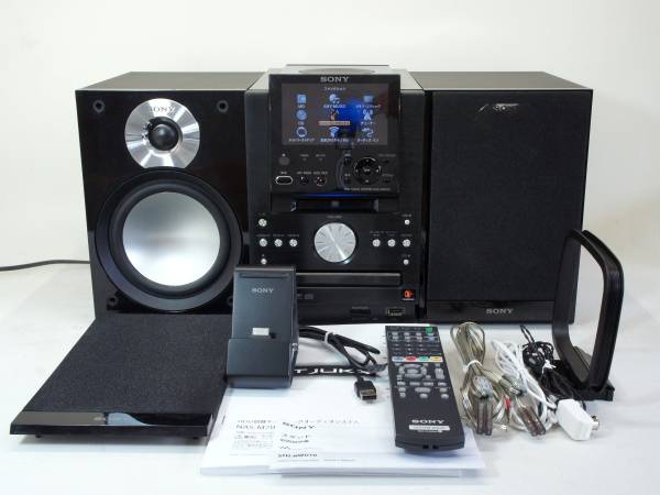 250GB HDD搭載 SONY NAS-M90HD MD/CD＋ウォークマンスタンド