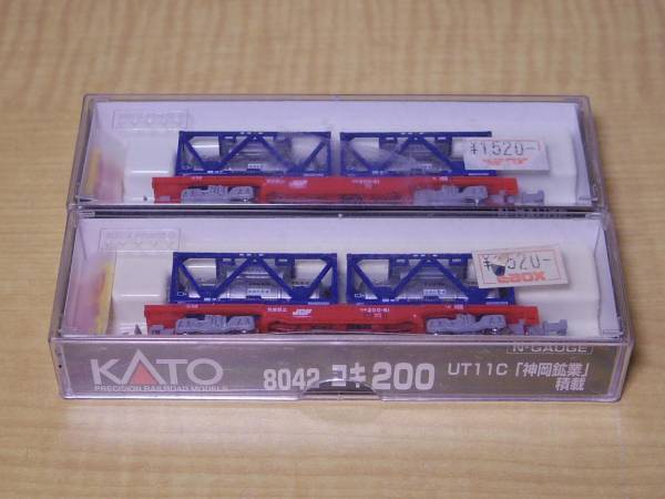 KATO 0 コキ200 Nゲージ UT11C UT11C「神岡鉱業」積載 神岡鉱業 カトー