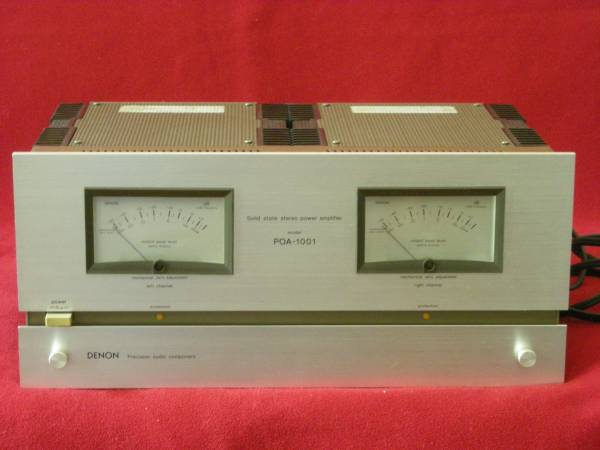 DENON POA-1001 パワーアンプ DENON POA-1001 パワーアンプ国内正規品