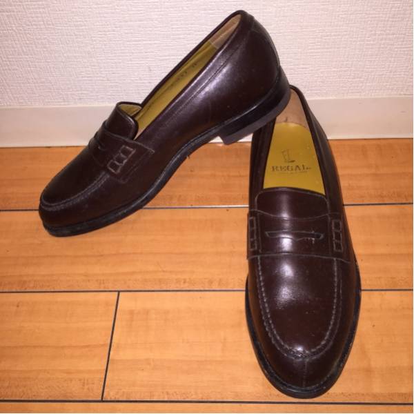リーガル REGAL 茶系 メンズ ローファー 26.0 EEE シューズ 靴