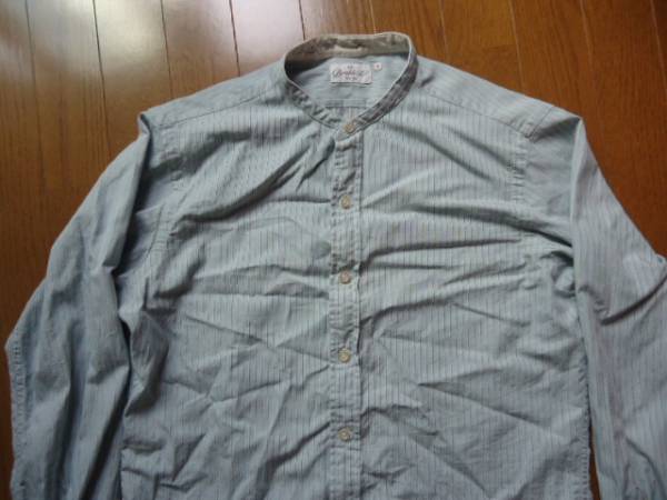 【人気セール，得価】 Ｓ ＲＲＬバンドカラーシャツ(トップス)｜売買されたオークション情報、yahooの商品情報をアーカイブ公開 - オークファン 男性用