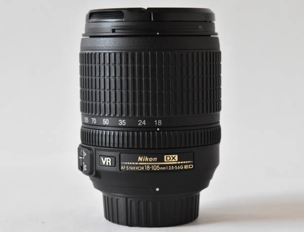 AF-S DX NIKKOR 18-105mm f/3.5-5.6G ED VR ニコンSC点検済み