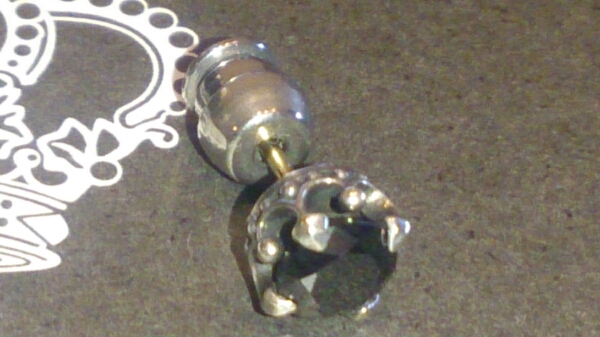 Justin davis ピアス 片方 ギャランティ付き