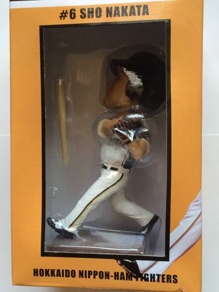 日本ハムファイターズFC限定＃６中田選手のボブルヘッドドール