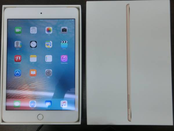 ◇新品同様◇iPad mini4 16GB WiFi+CELL softbank ゴールド ◇新品同様◇iPad mini4 16GB WiFi+CELL softbank ゴールド