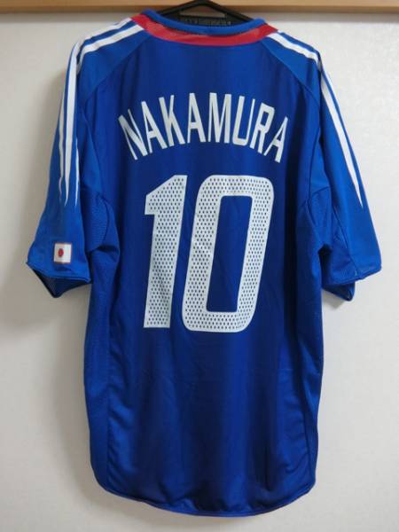 アディダスサッカー日本代表ユニフォーム04～05年中村俊輔 サッカー