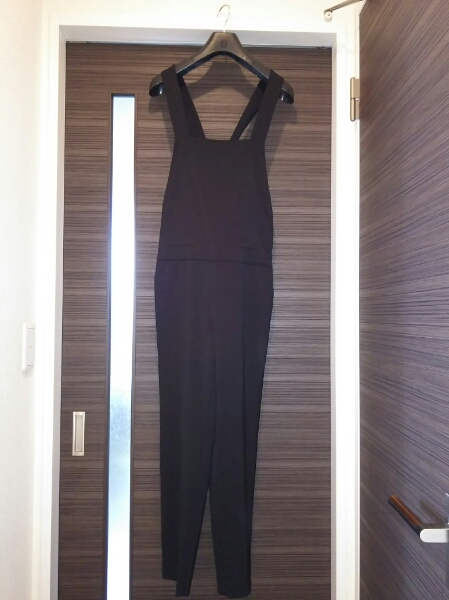 アクアガール サロペット ブラック 38