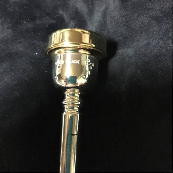 Greg Black 1 3/8G medium weight バストロンボーンマウスピース(バス 