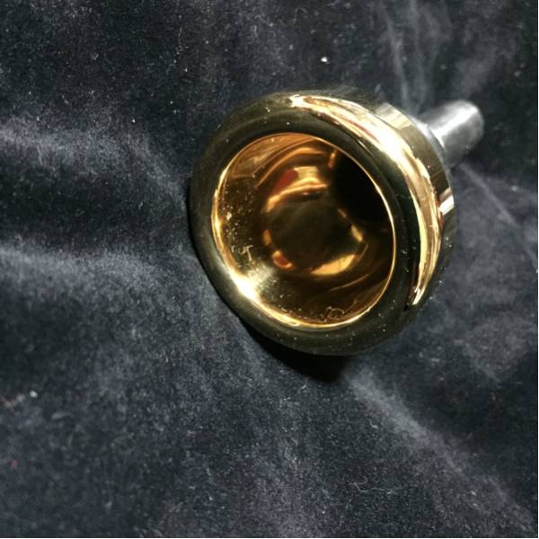 Greg Black 1 3/8G medium weight バストロンボーンマウスピース(バス 