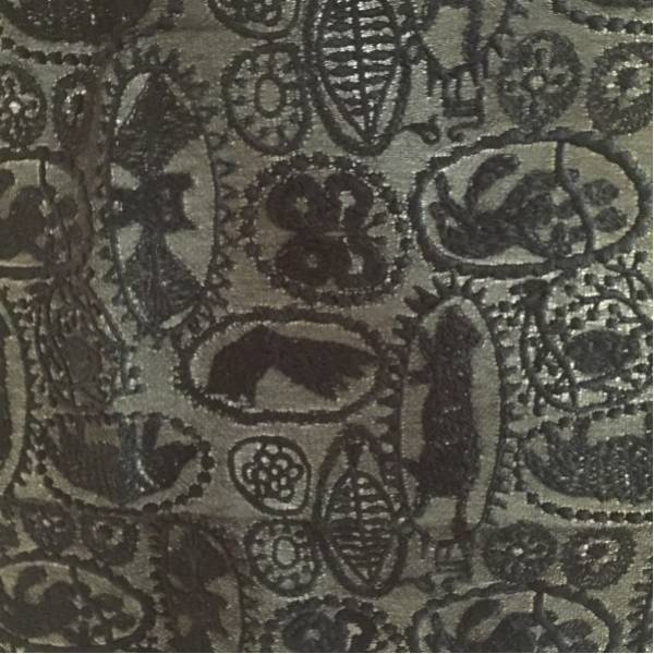 希少！ミナペルホネン はぎれ jungle relief 刺繍 19x27cm