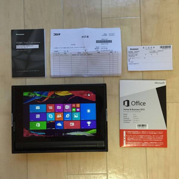 lenovo YOGA Tablet 2 851F 59435795 office付
