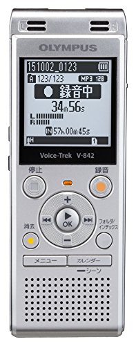 新品/OLYMPUS ICレコーダー ボイストレック V-842 SLV シルバー