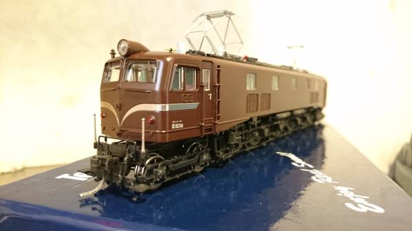 天賞堂 0 EF58形電気機関車 カンタム搭載 150号機（茶色）」 ジャンク 天
