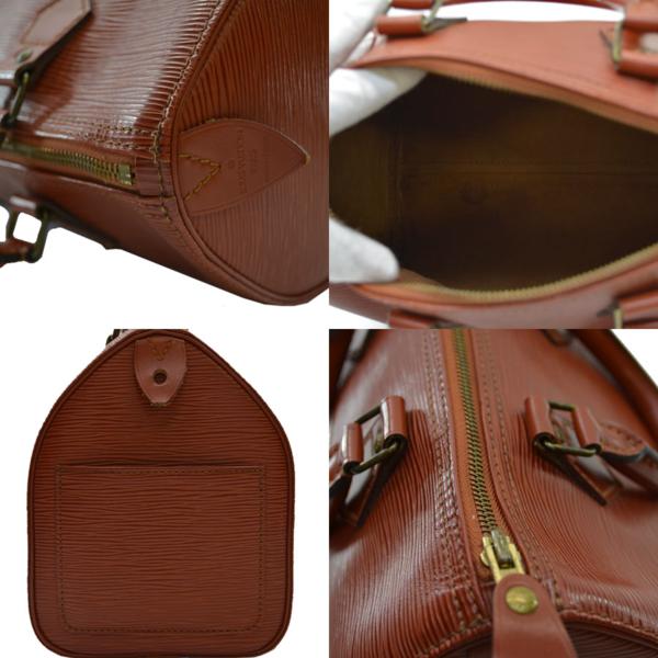 ルイヴィトン ハンドバッグ エピ スピーディ25 レザー 茶 r4670