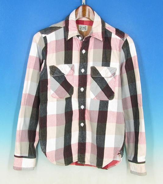 4107 ジェラード チェック ヘビーネルシャツ XS 美品